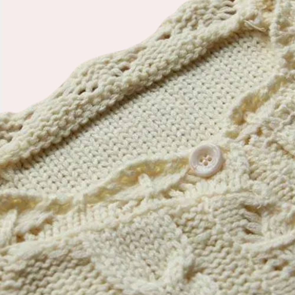 AILANA - Cardigan Tricoté pour Femmes