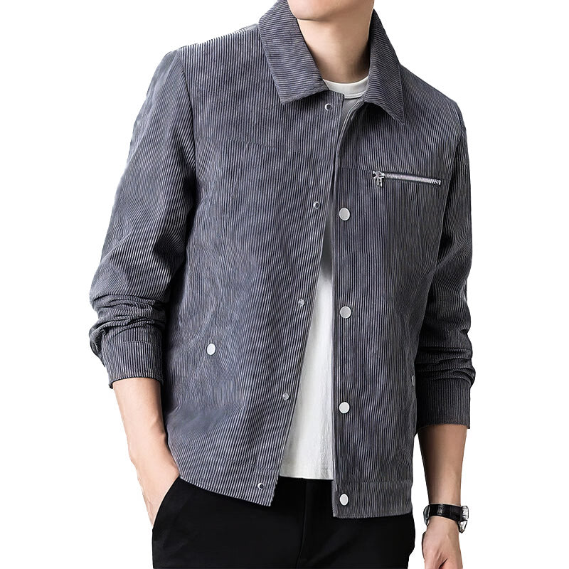 Blouson Homme Cuir Classe et Élégant