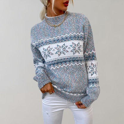 Pull Femme Manches Longues Couleurs Tendances - PanierRoyale