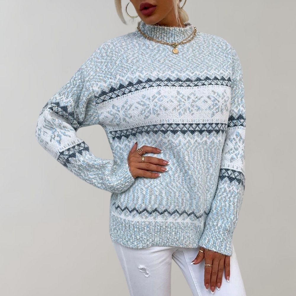 Pull Femme Manches Longues Couleurs Tendances