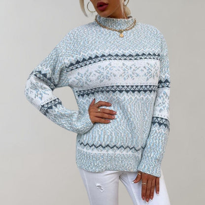 Pull Femme Manches Longues Couleurs Tendances