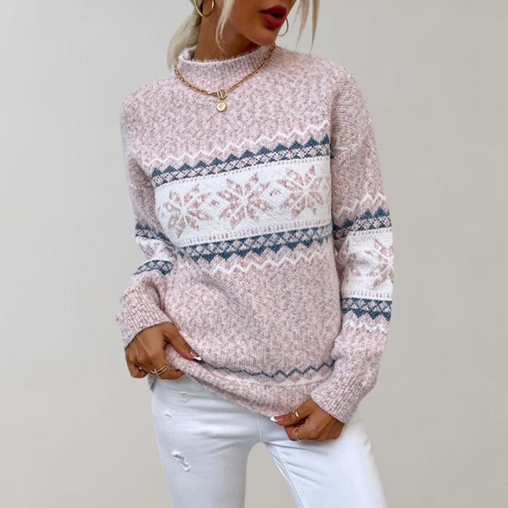 Pull Femme Manches Longues Couleurs Tendances