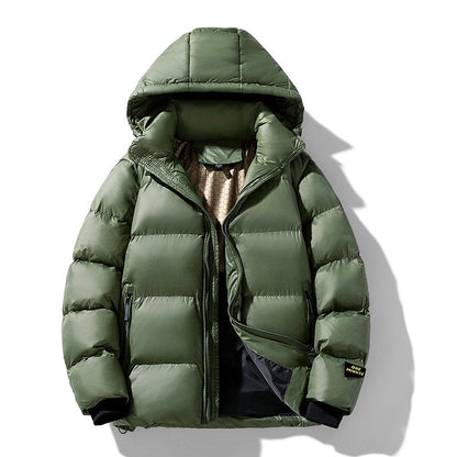 Doudoune Homme Hiver avec Capuche Chaude et Légère