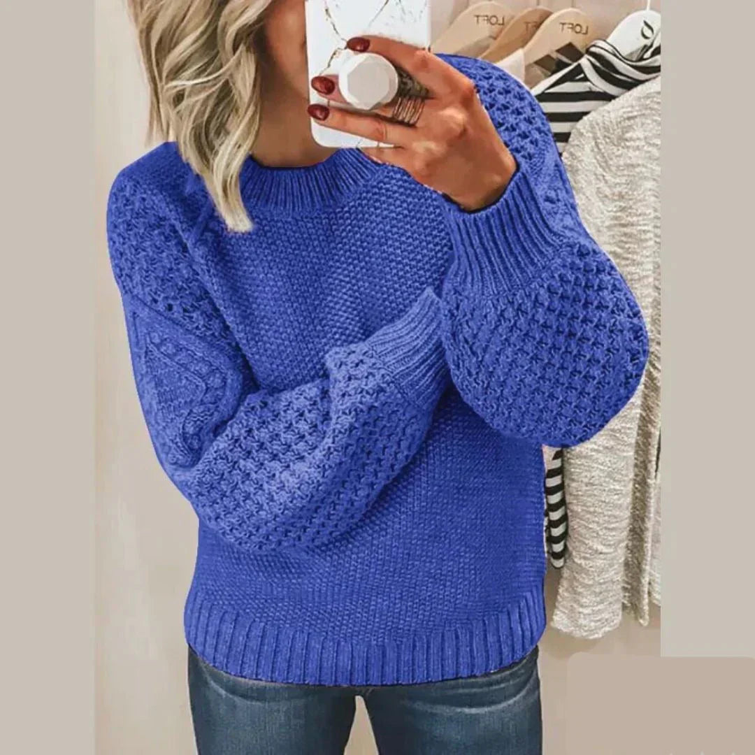Pull Femme Laine Mérinos Doux et Chaud pour Hiver