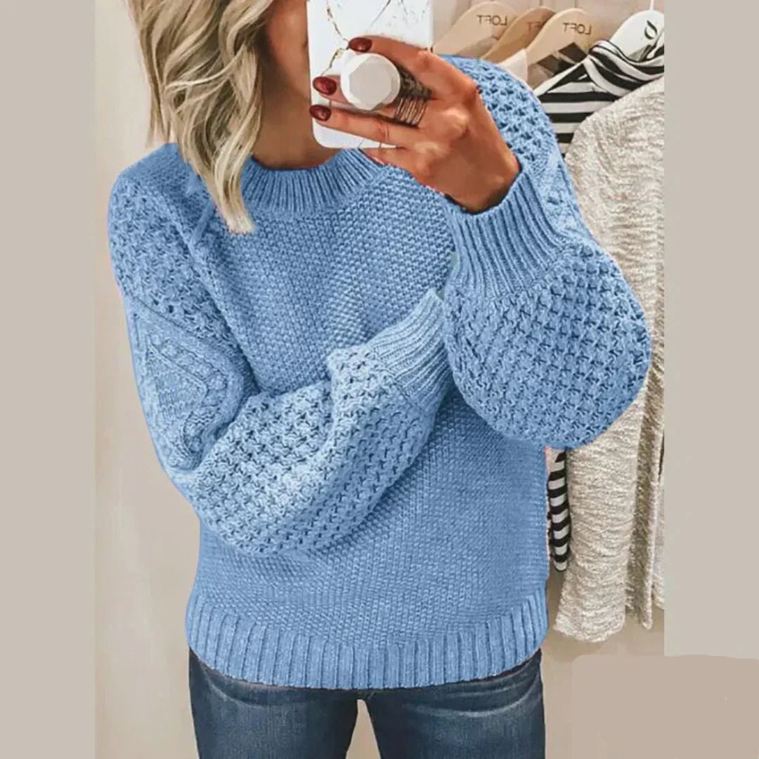 Pull Femme Laine Mérinos Doux et Chaud pour Hiver