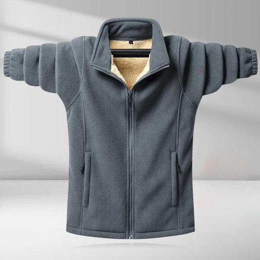Veste Hiver Élégante pour Homme avec Capuchon et Fermeture Éclair - PanierRoyale