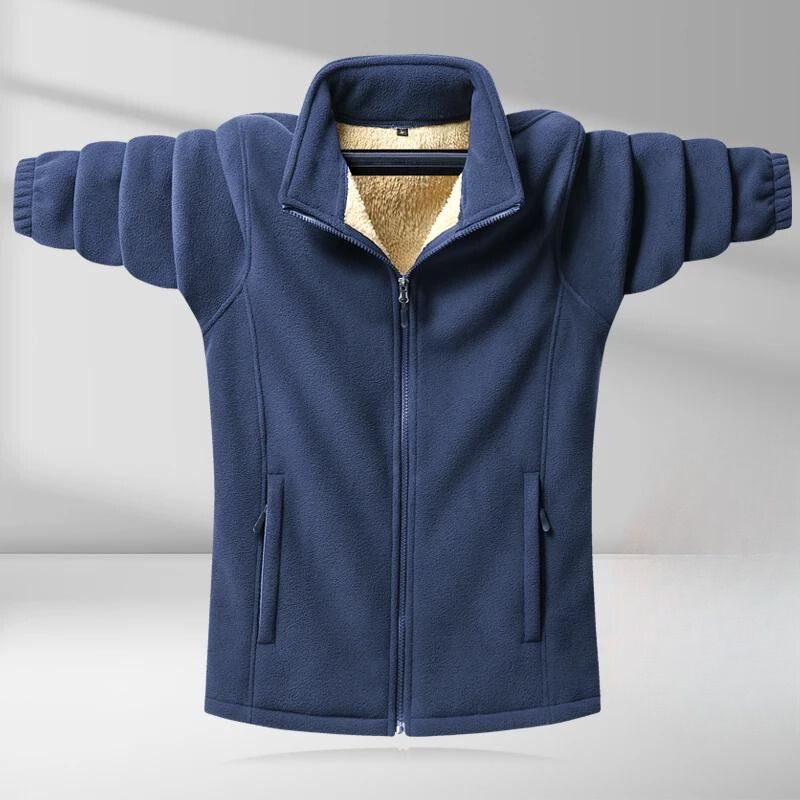 Veste Hiver Élégante pour Homme avec Capuchon et Fermeture Éclair