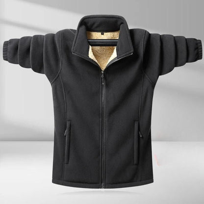 Veste Hiver Élégante pour Homme avec Capuchon et Fermeture Éclair