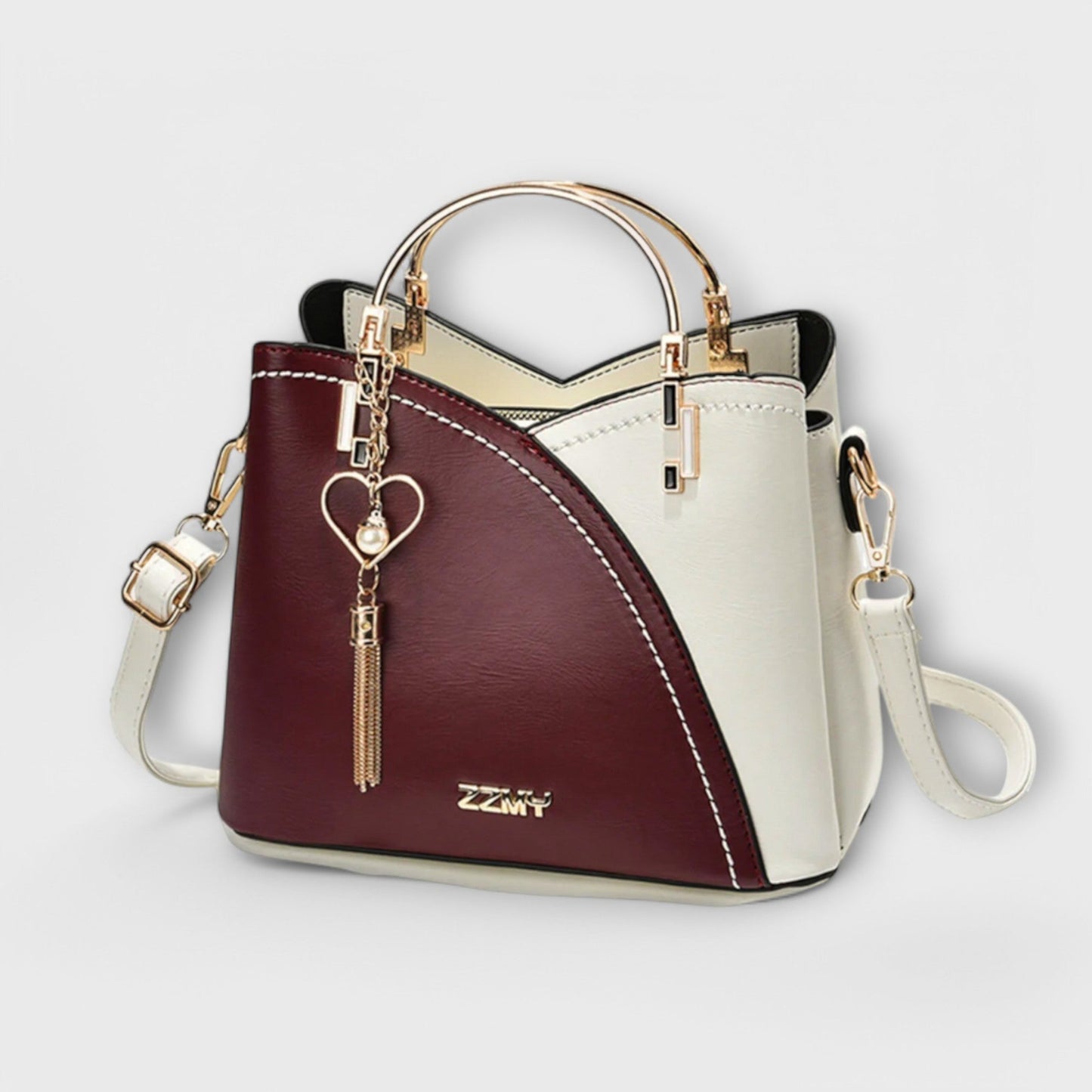 Sac à Main Femme Élégant avec Poignées Détachables
