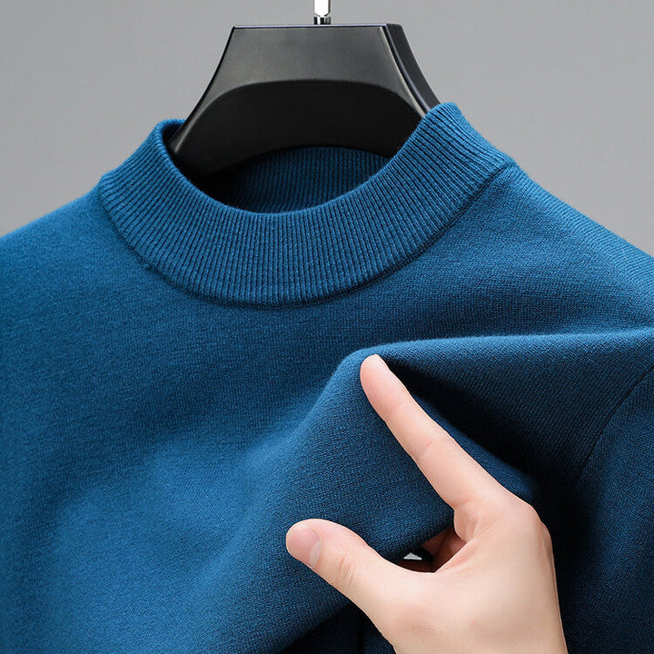 Pull Col Rond Cachemire Doux Hiver - vue 3