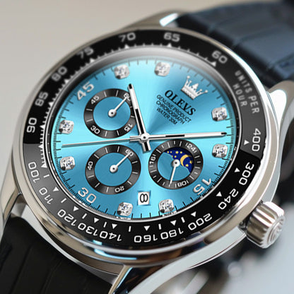 Montre Homme Élégante Acier Inoxydable