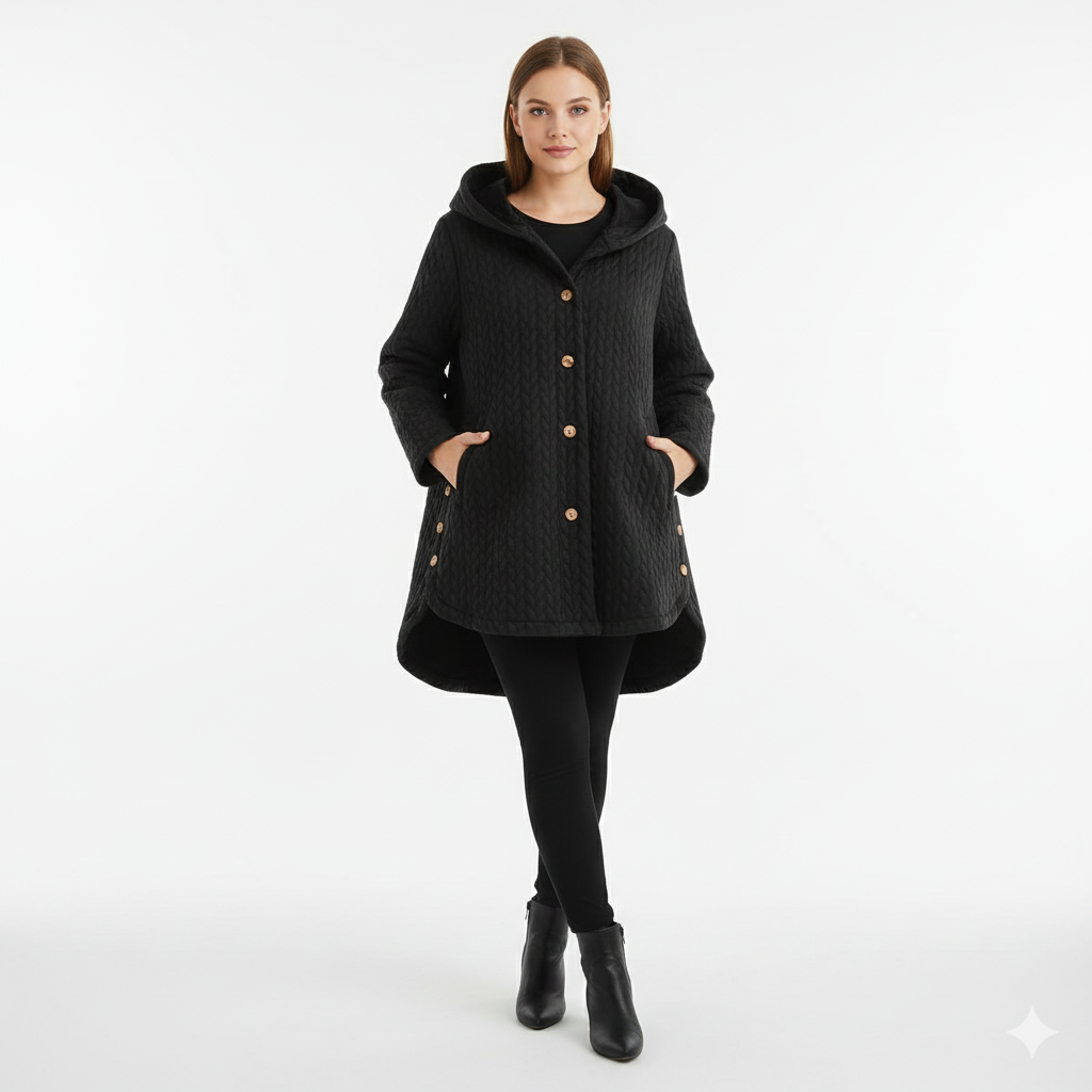 Manteau Femme Long Élégant et Imperméable - PanierRoyale