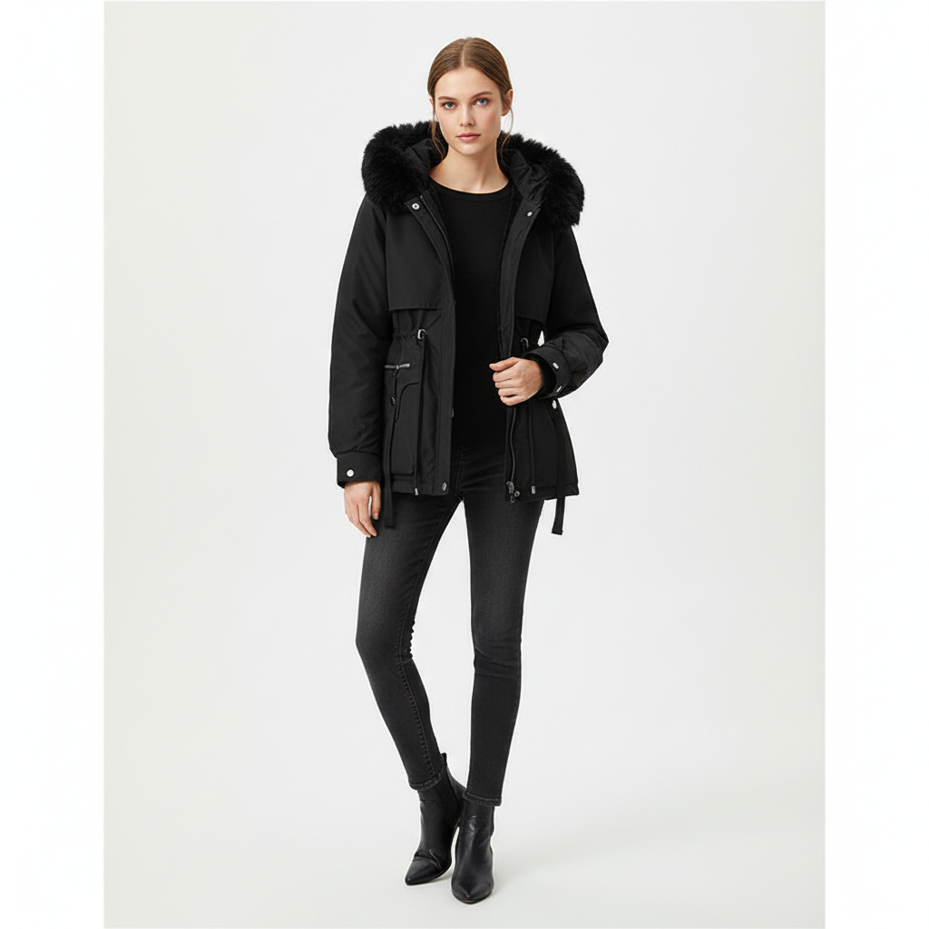 Manteau Femme Hiver Doux et Chic - PanierRoyale
