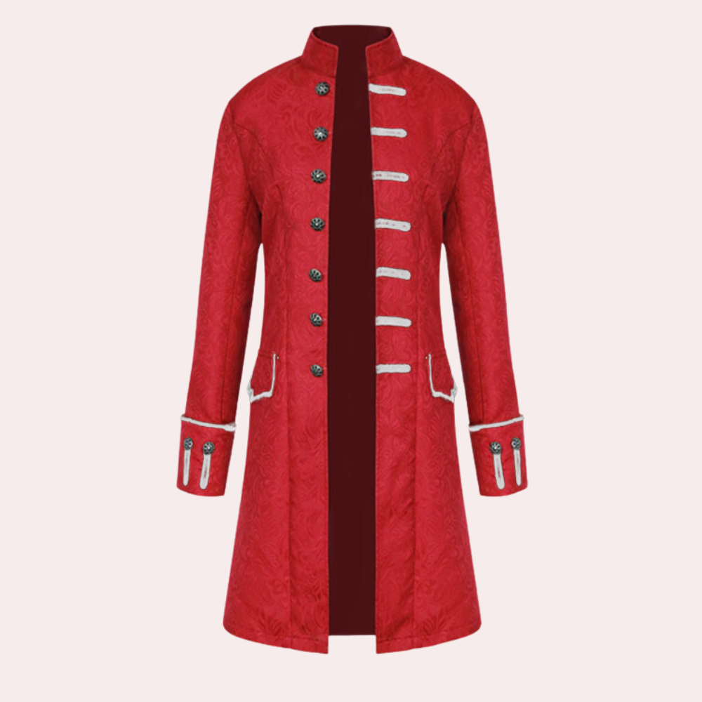 YIANNIS - Manteau Style Gothique Long d'Homme