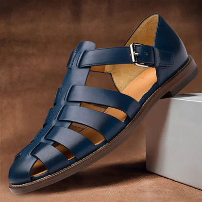 Sandales en cuir homme élégantes et confortables