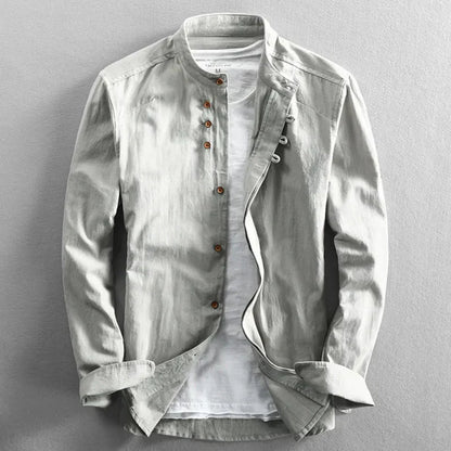 Chemise Homme Manches Longues Coton Stylish