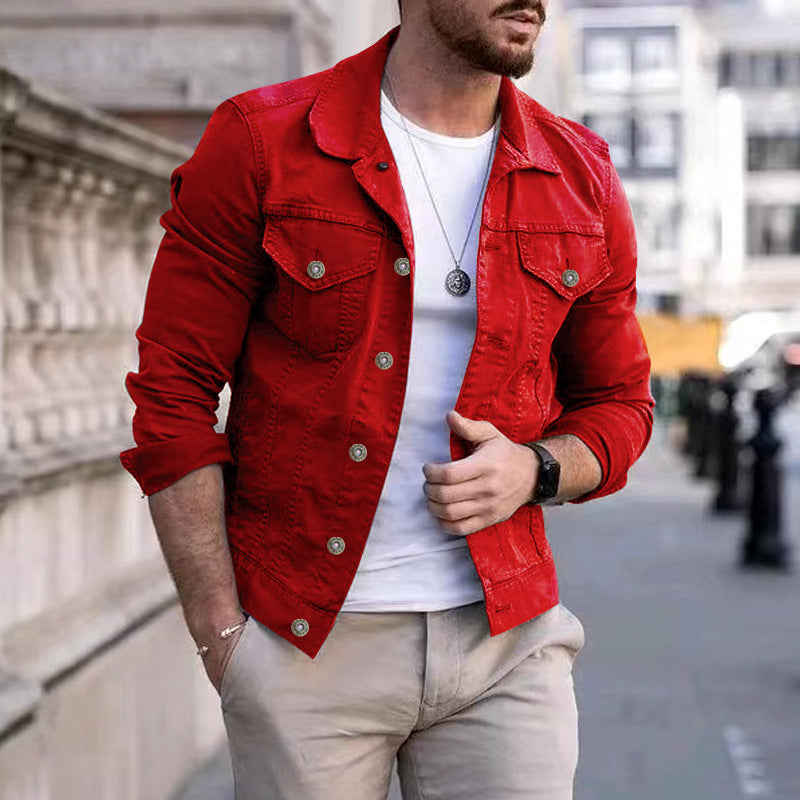 Veste Jean Denim Homme Classique et Durable - BerlinGlamour