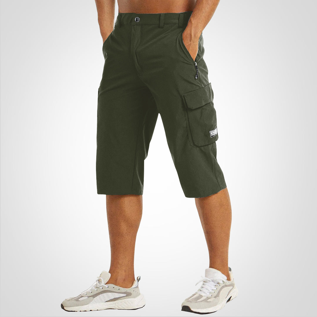 Shorts de Sport Homme avec Poches Côtelées