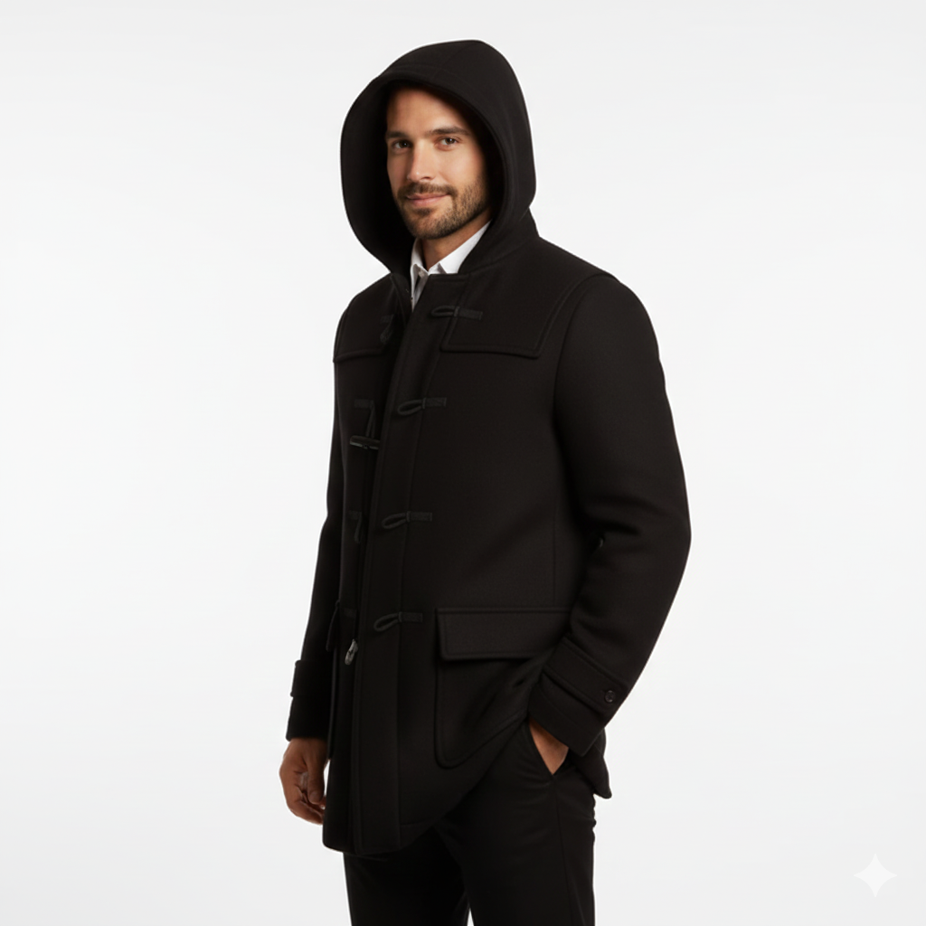 Parka Homme Hiver Longue Capuche Style Rétro - PanierRoyale