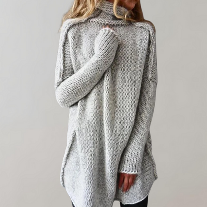 Pull Femme Hiver Élégant Fleuri