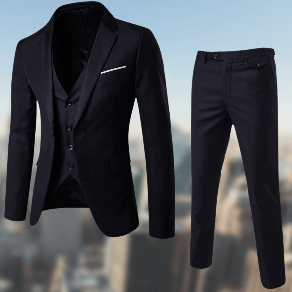 Costume Homme Chic - Ensemble Slim Fit pour Mariage ou Soirée - PanierRoyale