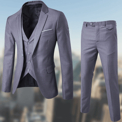 Costume Homme Chic - Ensemble Slim Fit pour Mariage ou Soirée