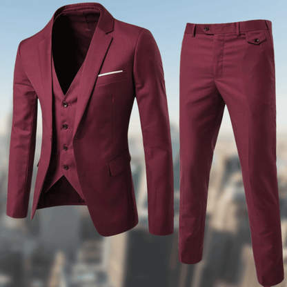 Costume Homme Chic - Ensemble Slim Fit pour Mariage ou Soirée