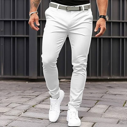 Pantalon Slim Fit Décontracté pour Homme