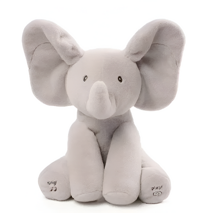Peluche Éléphant Mignon et Doux pour Enfants
