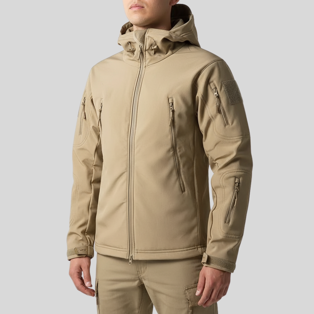 Veste Homme Imperméable et Chaude Polaire Légère