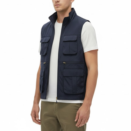Gilet de randonnée léger et respirant avec poches pratiques