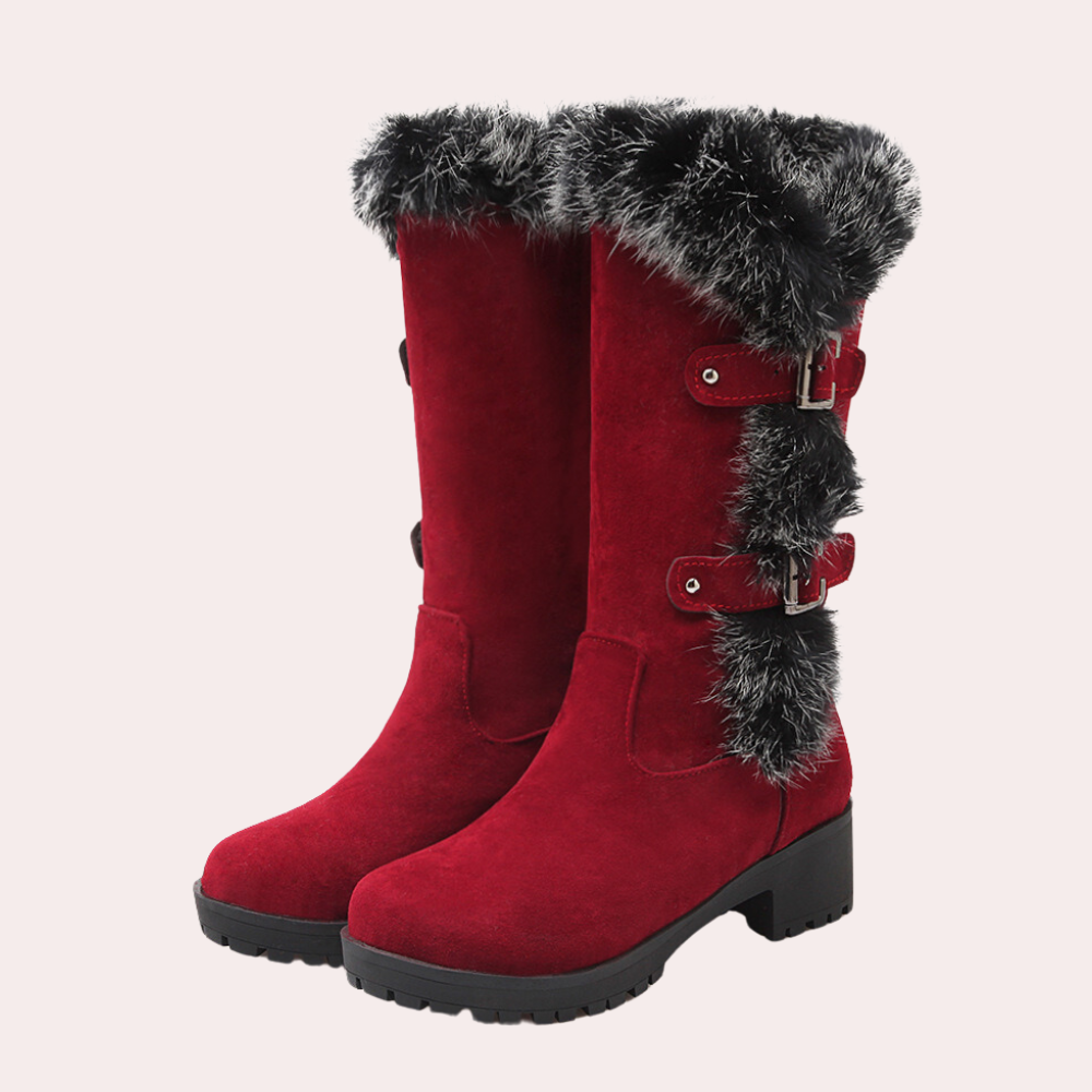 Bottes Hiver Femmes Chaussures Neige Chaudes