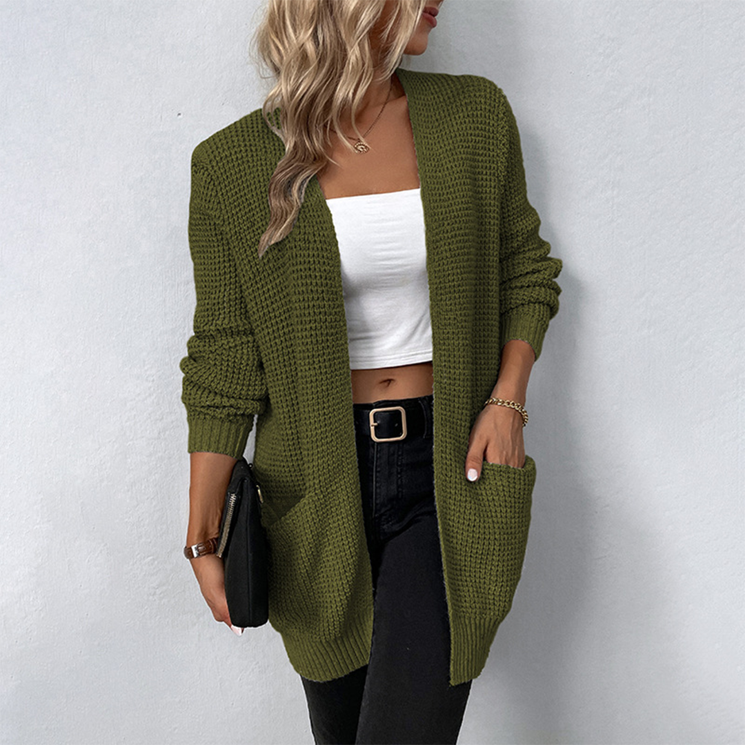 Veste polaire femme longue et chaude hivernale - PanierRoyale