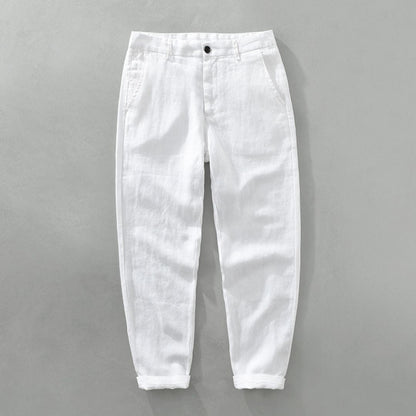Pantalon Lin Coton Homme Léger Été