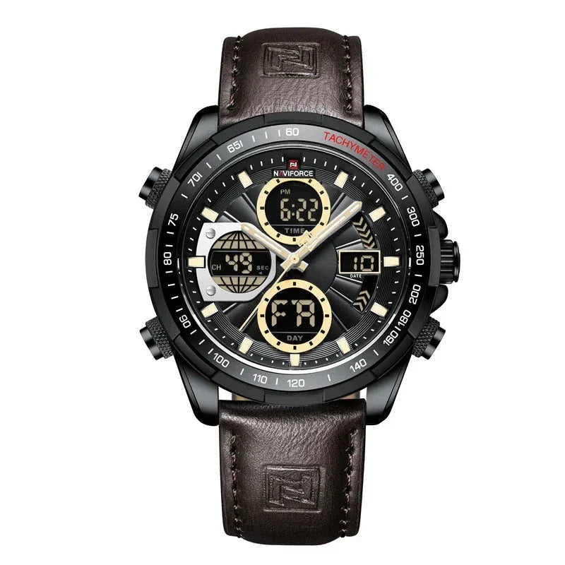 Montre Homme Marine Élégante et Résistante
