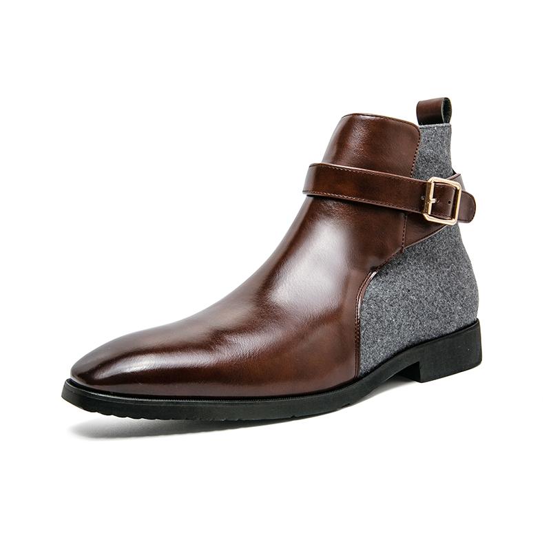 Bottines en Cuir pour Homme de Qualité