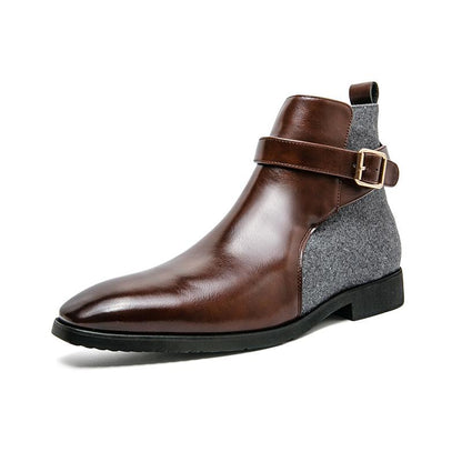 Bottines en Cuir pour Homme de Qualité
