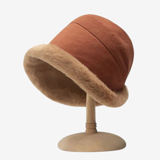 Chapeau Hiver Épais avec Oreilles en Fausse Fourrure - PanierRoyale