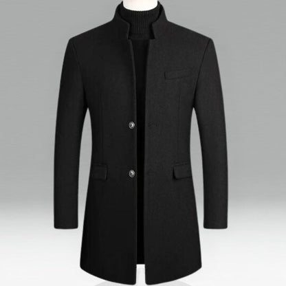 Manteau Homme Long Classique et Élégant pour Hiver - PanierRoyale