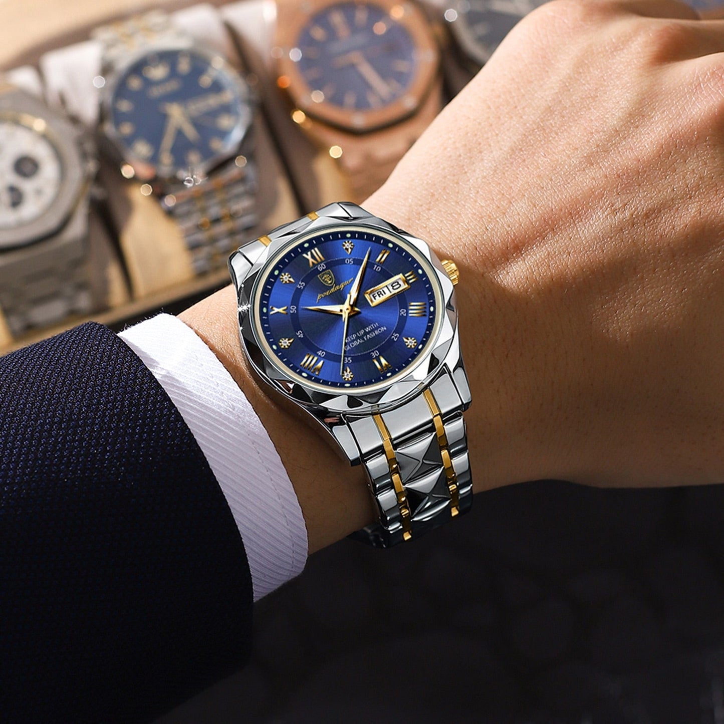 Montre Homme Élégante et Moderne