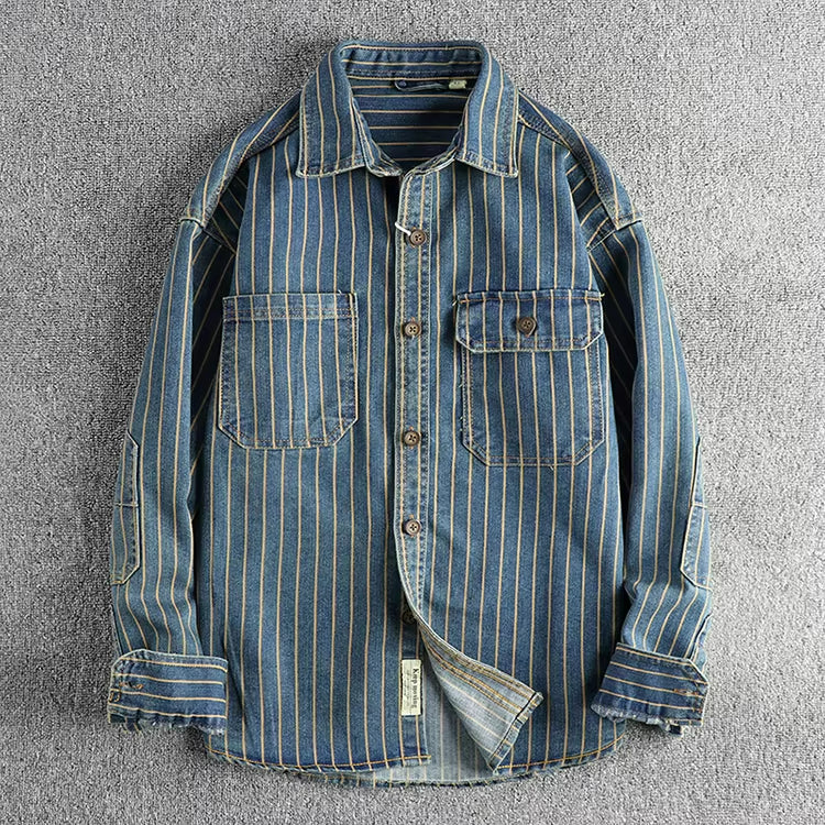 Chemise Homme Utility Coton Classique - BerlinGlamour