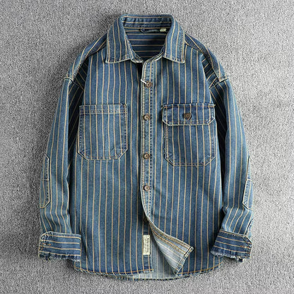 Chemise Homme Utility Coton Classique - BerlinGlamour