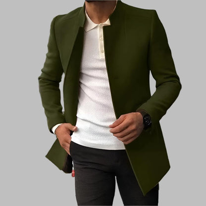 Manteau Homme Hiver Laine Élégant et Chaud - PanierRoyale