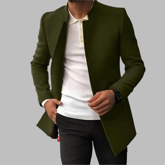 Manteau Homme Hiver Laine Élégant et Chaud - PanierRoyale