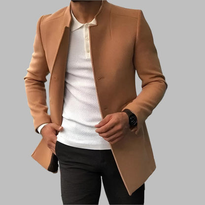 Manteau Homme Élégant Taille Classique