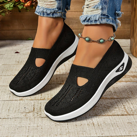 Baskets Femmes Slip-On Confortables pour Marcher - BerlinGlamour