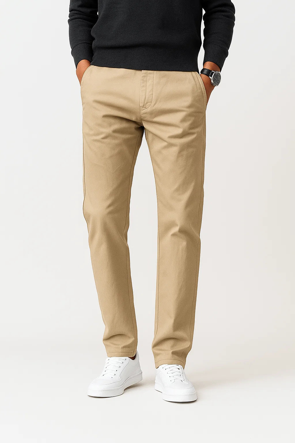 Pantalon Chino Droit et Confortable