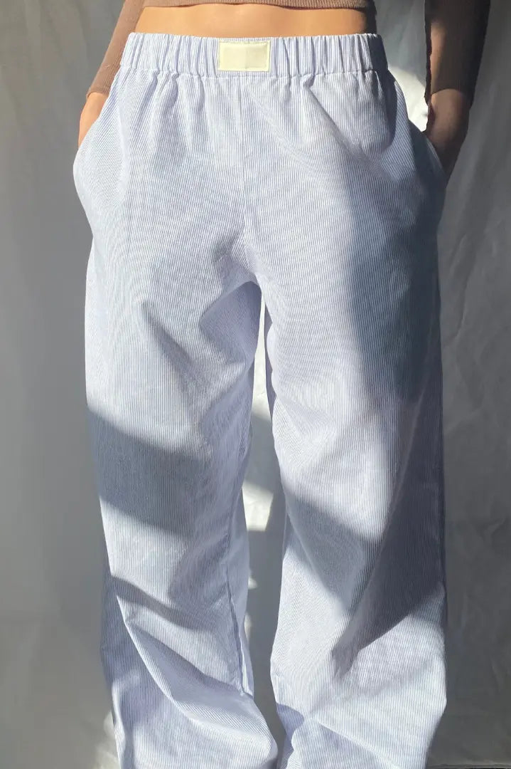 Pantalon décontracté rose fantaisie