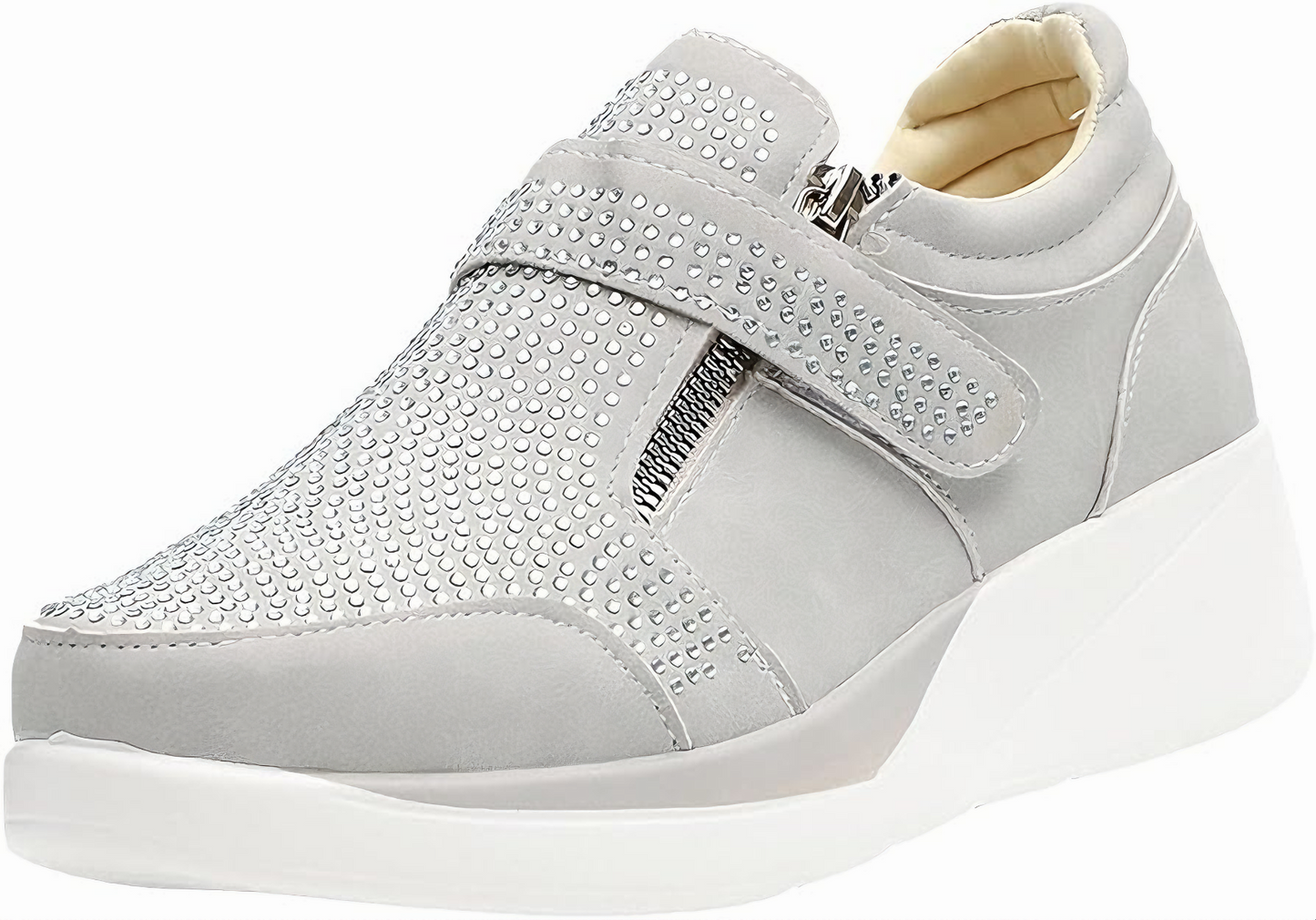 Chaussures Talons Hauts Strass Brillant pour Femme