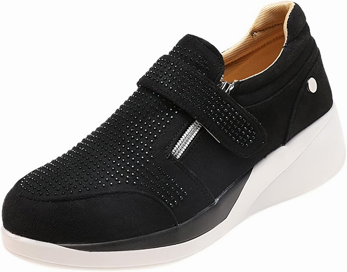 Chaussures Talons Hauts Strass Brillant pour Femme